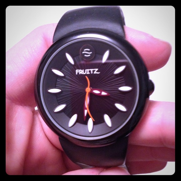 Philip Stein Fruitz watch. Black currant
