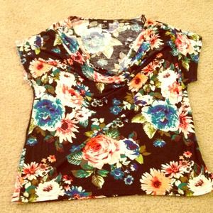 Flower dress shirt