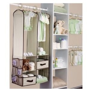 Delta Nursery Closet Organizer - Beige (24 Pieces)