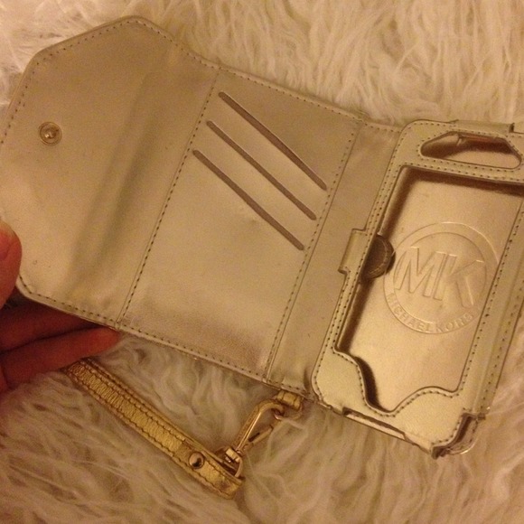 Gold Michael Kors Wristlet - Picture 4 of 4