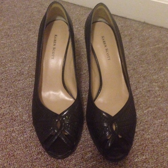 Black heels