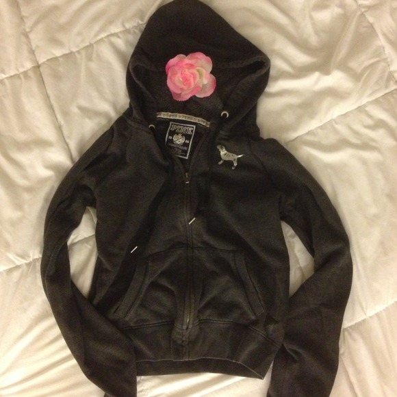 2 VICTORIA SECRET PINK SWEATERS - Picture 3 of 4