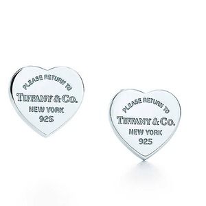 Tiffany & Co. Heart Tag Earrings - AUTHENTIC