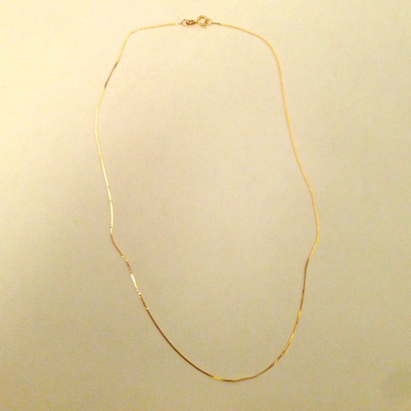 🚫TRADED🚫 14k Italy "16 Necklace