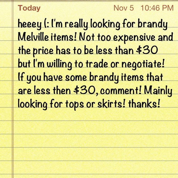BRANDY MELVILLE ❗❗❗❗❗❗