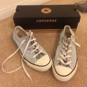 Baby blue converse