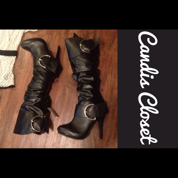 NWT Black Boots