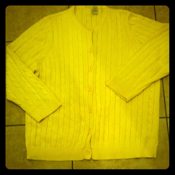 Yellow Sweater plus size