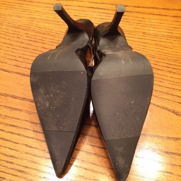 Reduced❗️Chinese Laundry black sling backs - Picture 3 of 4