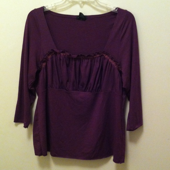 Purple blouse