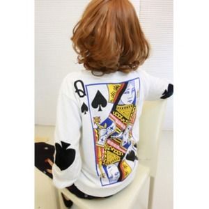 Queen of Spades Pullover