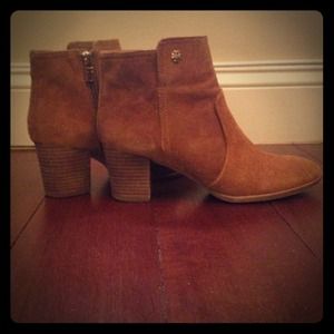 Tory Burch Fall 2013 Suede Sabe Bootie