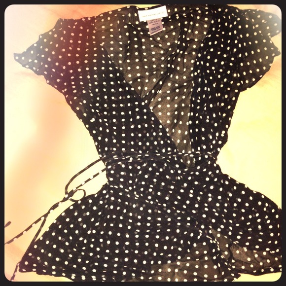 Wrap blouse