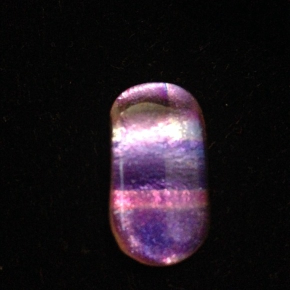 Dichroic glass pendant