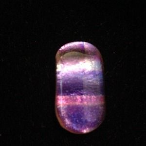 Dichroic glass pendant