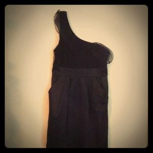 Party glam little black dress