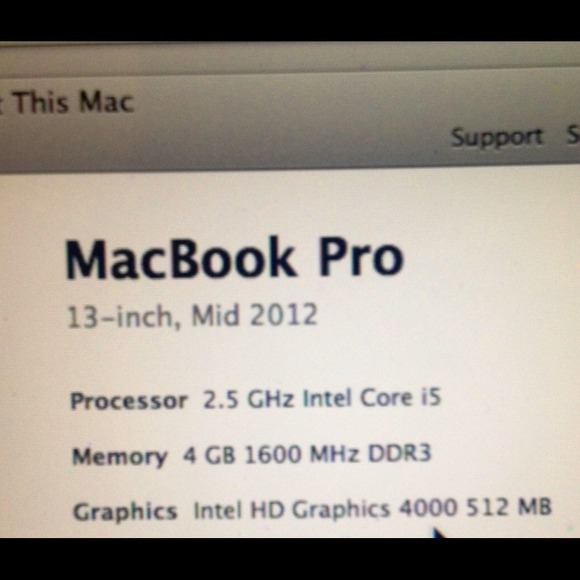 Update 2012 Apple MacBook Pro 13' Laptop Trade - Picture 2 of 4