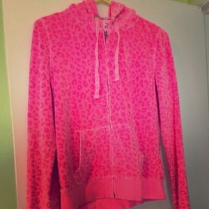 valor victorias secret pink zip up jacket
