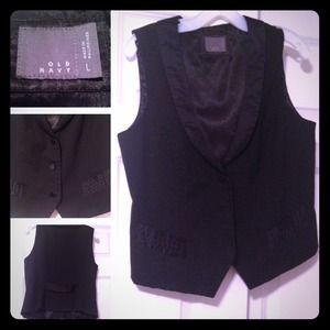 Old Navy Black Vest