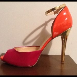 Audrey Brooke Patent Leather (Gold Heel)