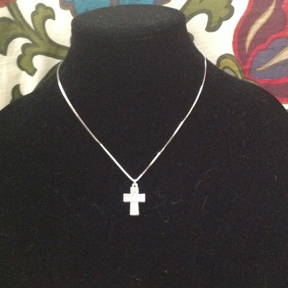 Swarovski Cross Pendant Necklace