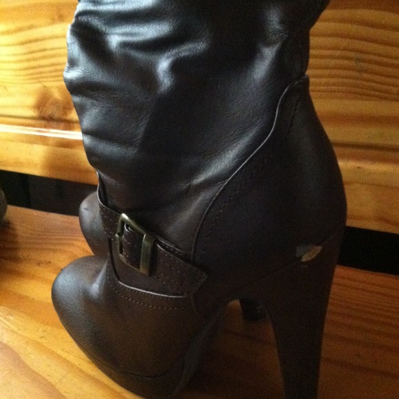 Cute Brown Women's Boots Suze 8 - Picture 4 of 4