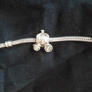 Chamilia Disney Cinderella Pumpkin Coach Charm