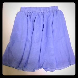 Light purple skirt