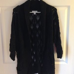 SOLD BLACK CARDIGAN