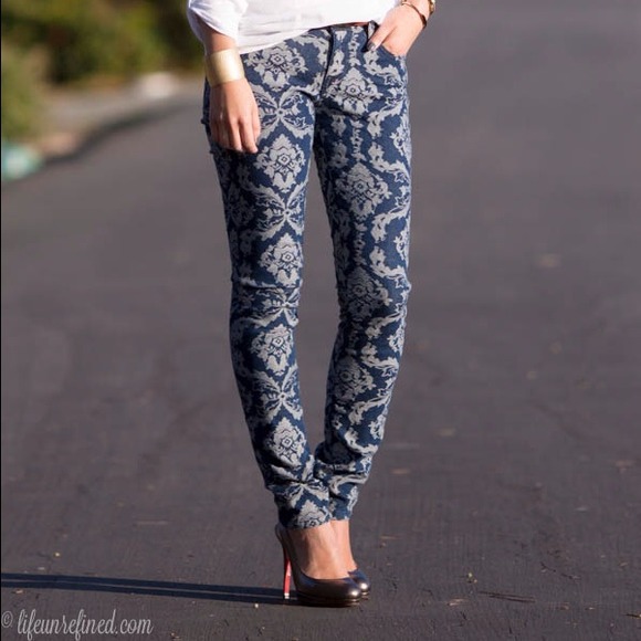 Forever 21 Print Jeans Sz 29