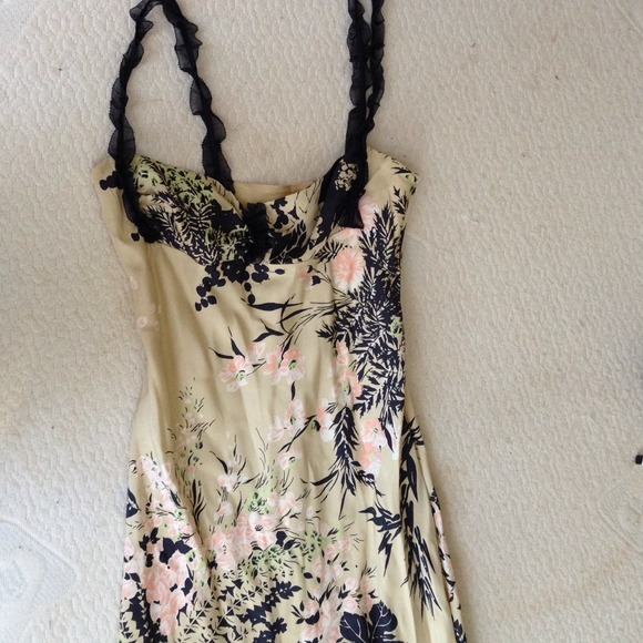 Max Studio knee length slip dress.