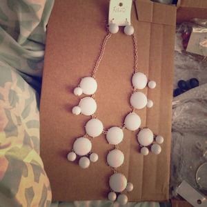 White Bubble Necklace
