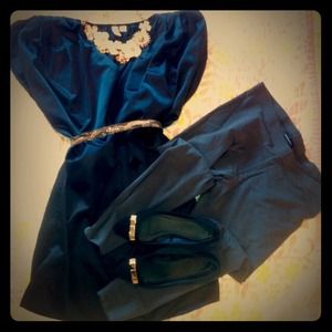 Soft satin black LBD