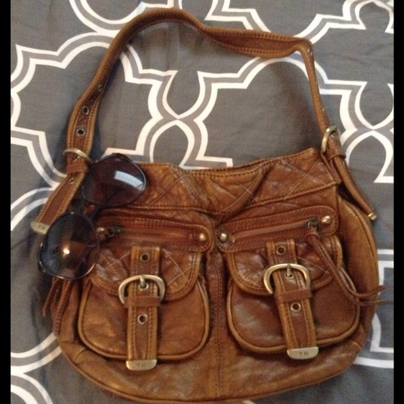 Tommy Hilfiger Brown Shoulder Bag