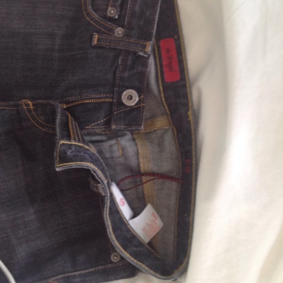 AG "Angel" Blackwash jeans Sz 24 - Picture 4 of 4