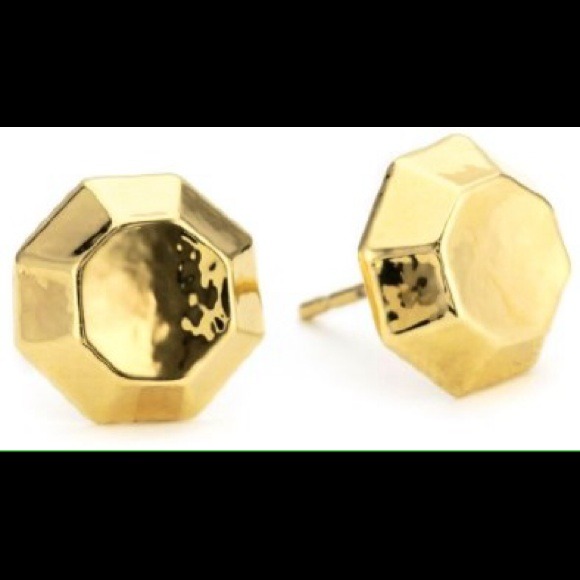 kate spade Jewelry - ❗️SOLD❗️Kate Spade Jewelbar Gold round studs!