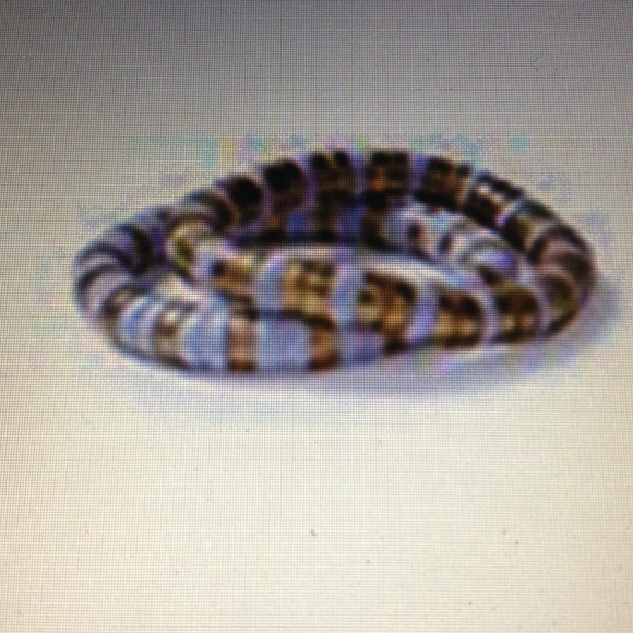Snake metal stretch bracelet