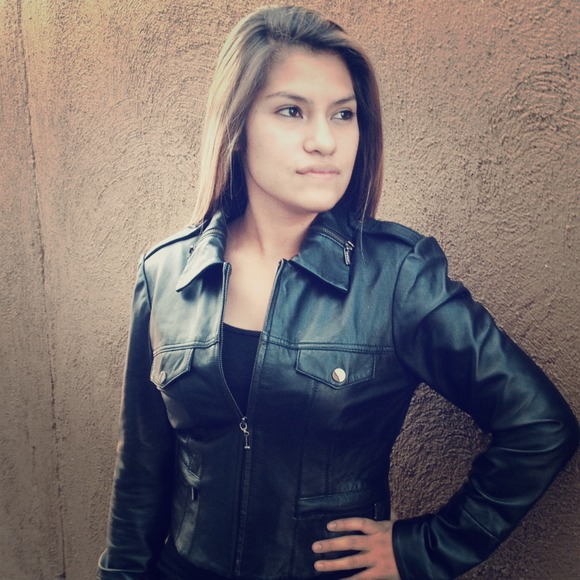 bebe leather jacket