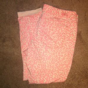 Hot pink cheetah print skinnys & dress ❤️hold❤️