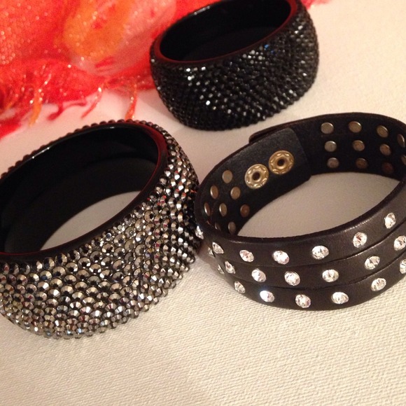 SOLD! 2 BRACELET / $12 for both (leather one SOLD)