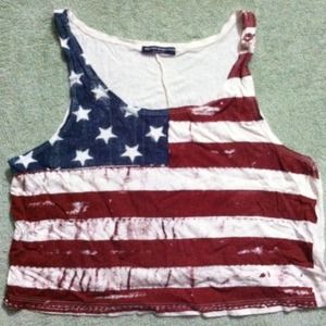 American flag shirt