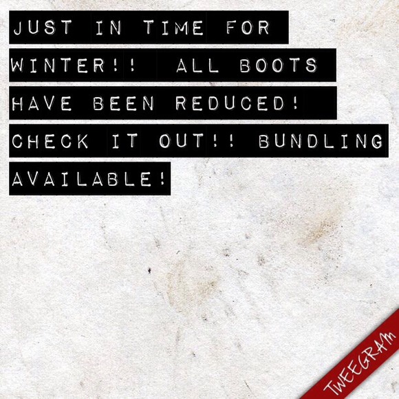 💋💋All Boots reduced💋💋