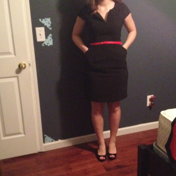 Dress and shoes, belt not included!