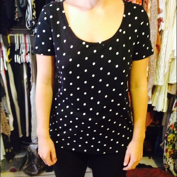BDG OU Polk a dot top