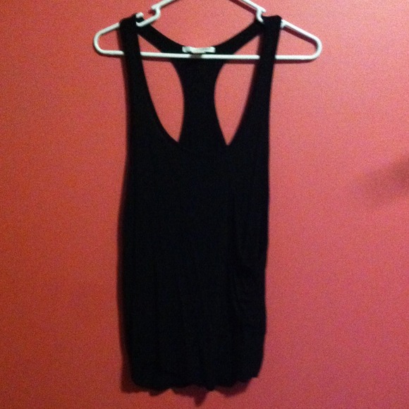 Black Racerback tank