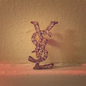YSL crystal pin