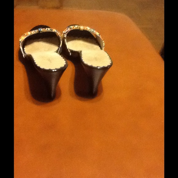 Marc Jacobs Flower Wood sole Sandal - Picture 2 of 4