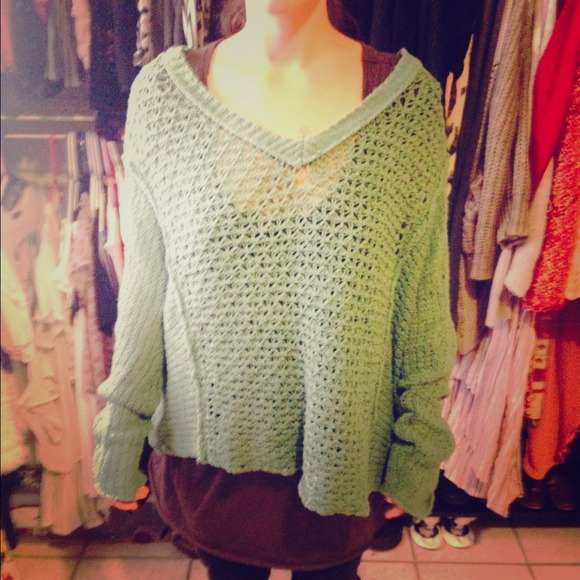 Free people knit sweater