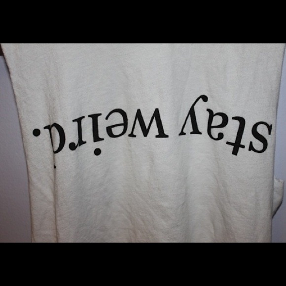 Stay Weird Muscle Tee - Picture 2 of 3