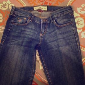 SOLD Hollister Blue Jeans like new!